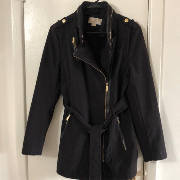 MICHEAL KORS FALL & RAIN LONG JACKET WOMENS SIZE M - Picture 1 of 11